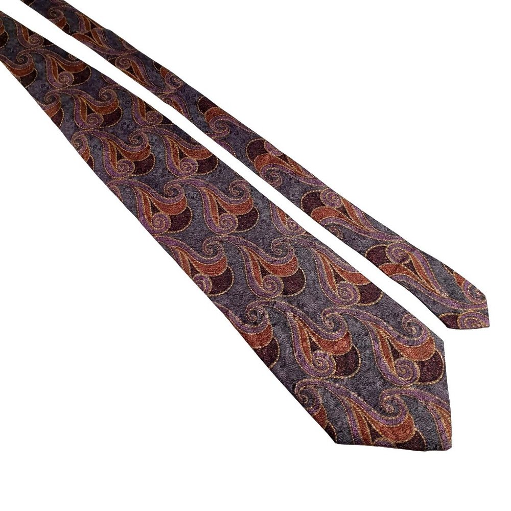 Andrew Fezza Mens Necktie Tie Vintage Designer Accessory Work Office Dad Gift